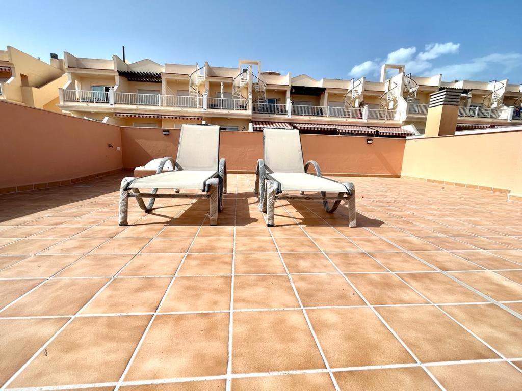 Great View Over The Ocean In Apartment Bianca With Wifi And Pool Chayofa Bagian luar foto