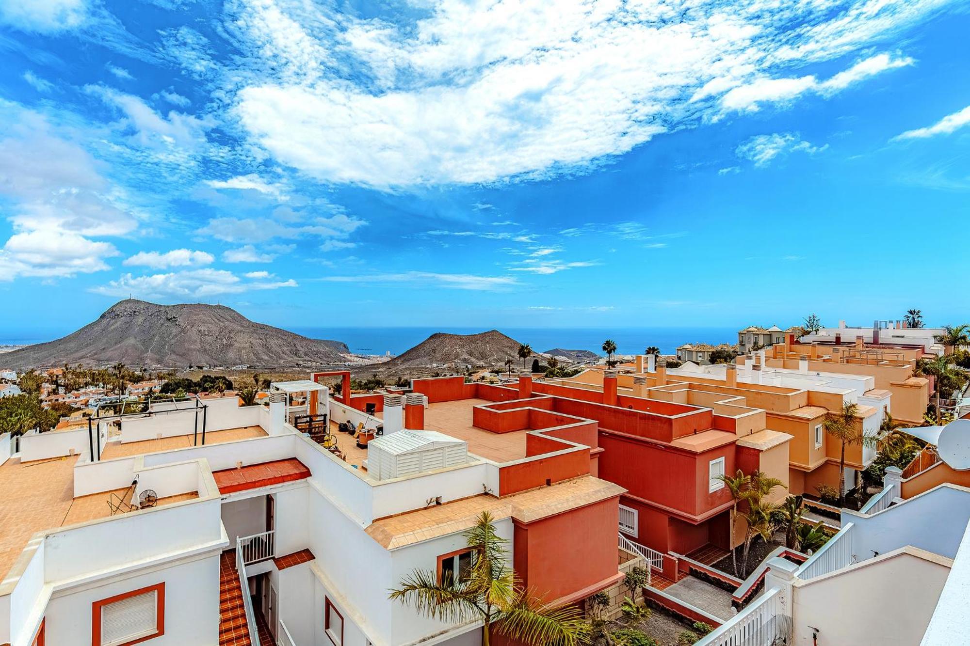 Great View Over The Ocean In Apartment Bianca With Wifi And Pool Chayofa Bagian luar foto