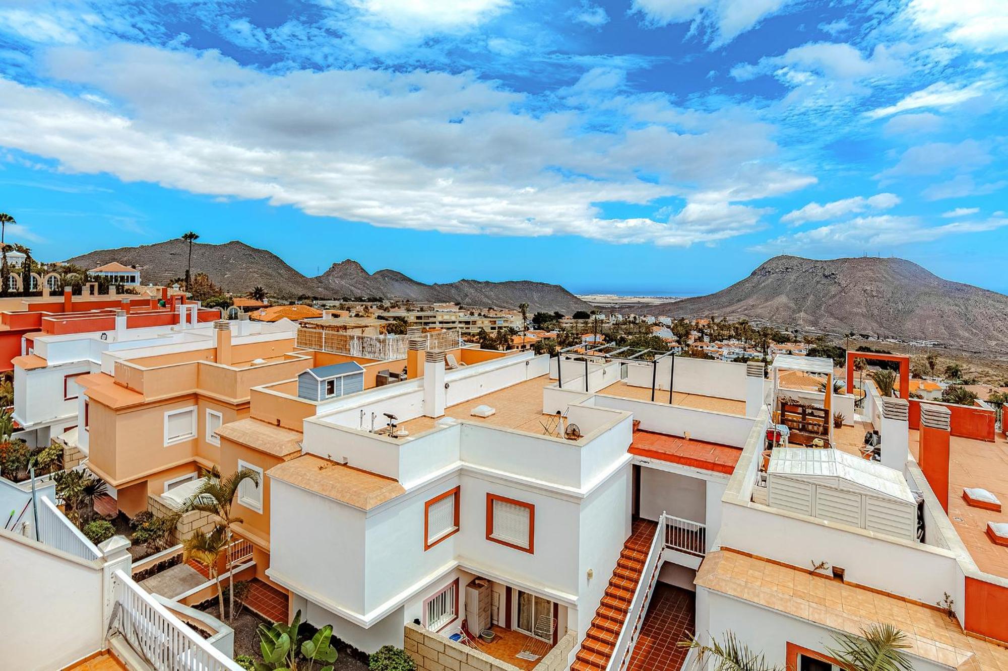 Great View Over The Ocean In Apartment Bianca With Wifi And Pool Chayofa Bagian luar foto